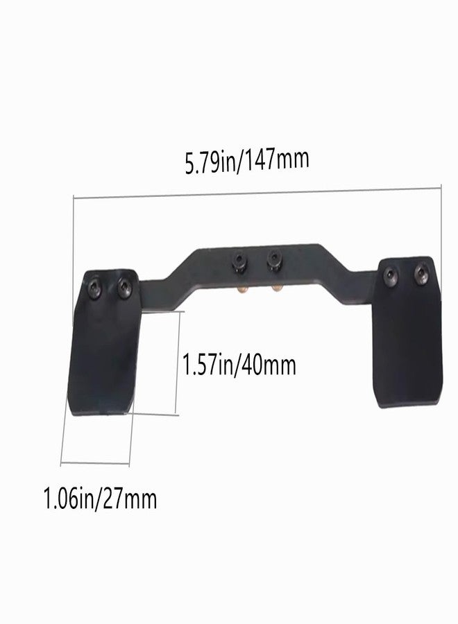 RCJTCQX Rear Mudguard for Arrma 1/14 Mojave Grom RC Car - Protects Chassis, Blocks Mud & Debris Upgrade Parts Accessories(Black) - Image 3
